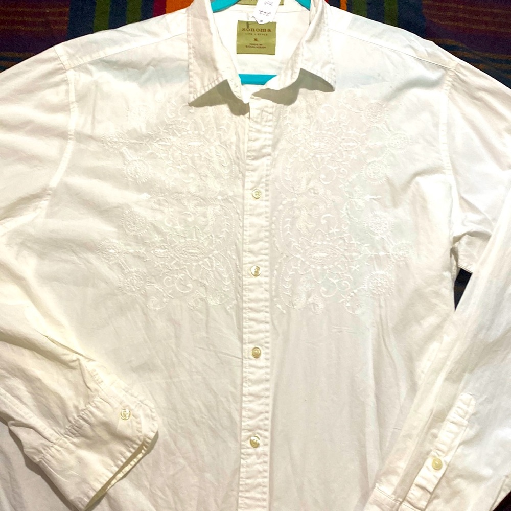 Sonoma Fitted Men’s Dress Shirt